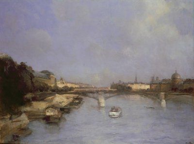 La Seine, Paris - Antoine Vollon